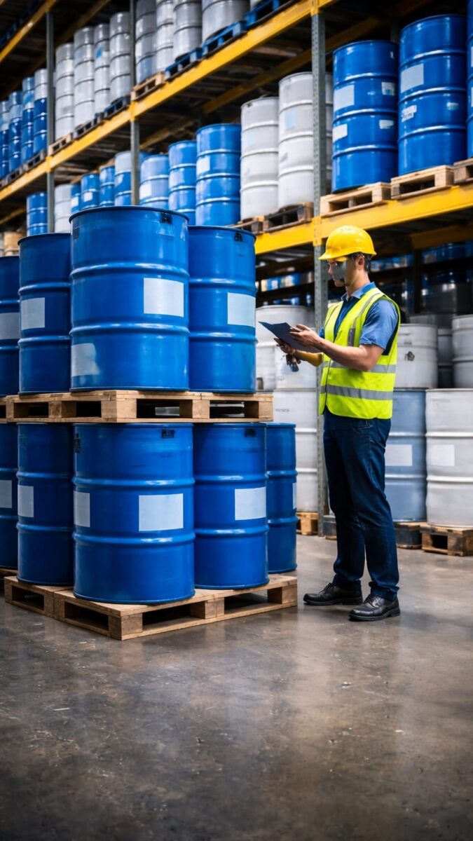 chemical drum containers